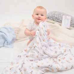 Wrendale Designs 'Little Paws' Dog Baby Blanket- Children