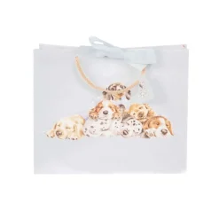 Wrendale Designs 'Little Paws' Dog Gift Bag- Stationery|Children