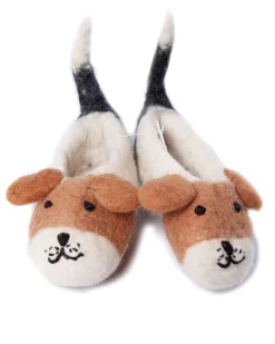 Amica Felt Little Puppy Felt Baby Booties- Children