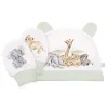 Wrendale Designs 'Little Savannah' African Animals Baby Hat and Mittens Set- Children