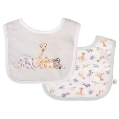 Wrendale Designs 'Little Savannah' Bib Gift Set- Children