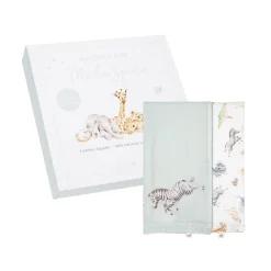 Wrendale Designs 'Little Savannah' Muslin Gift Set- Children