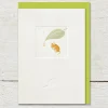 Ginger Betty Little Windows Sheltering Mouse Greetings Card- Greeting Cards