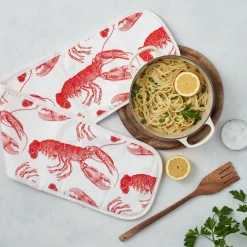 Thornback & Peel Lobster Double Oven Glove- Tea|Oven Gloves/Mitts