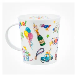 Dunoon Lomond Congratulations Mug- Tea|Bright Colors