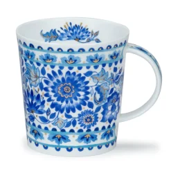 Dunoon Lomond Delft Blue Mug- Flowers & Garden