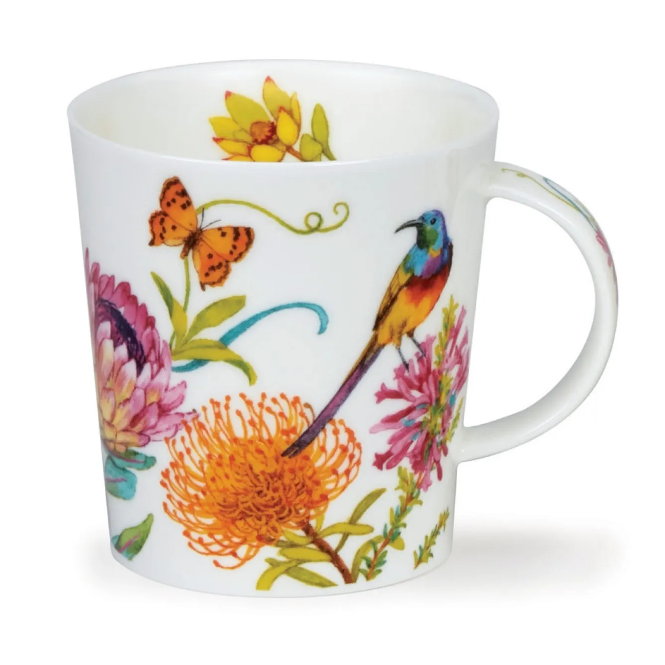 Dunoon Lomond Exotic Beauty Mug- Flowers & Garden