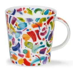 Dunoon Lomond Mish Mash Mug- Bright Colors