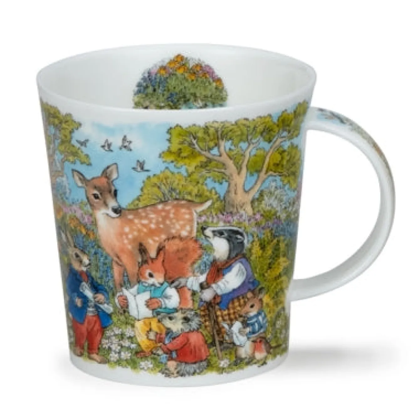 Dunoon Lomond Woodland Tales Mug- Bright Colors