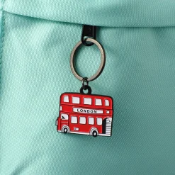 Victoria Eggs London Bus Keyring- Key Chains|Children