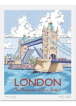Kelly Hall Designs London Card - Kelly Hall- Greeting Cards