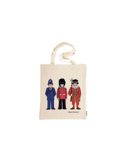 Alison Gardiner London Figures Canvas Tote Bag- Bags
