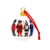 Alison Gardiner London Figures Christmas Bauble Boxed- Christmas Decorations|Seasonal Decor