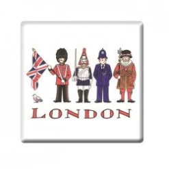 Alison Gardiner London Figures Coaster- Coasters