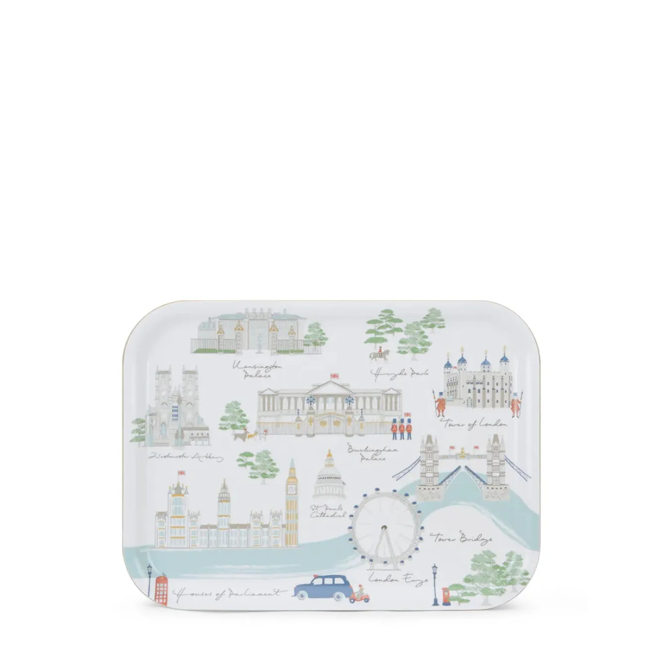 Sophie Allport London Scene Small Tray- Trays