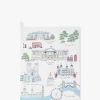Sophie Allport London Scene Tea Towel- Tea|Tea Towels