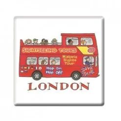 Alison Gardiner London Sightseeing Bus Coaster- Coasters