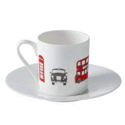 Victoria Eggs London Skyline Espresso Set- Great Britain