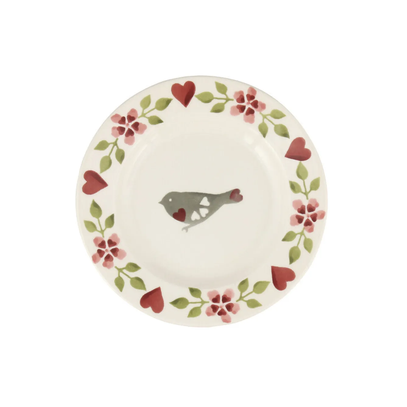 Emma Bridgewater Lovebirds 6 1/2 inch Plate- Plates