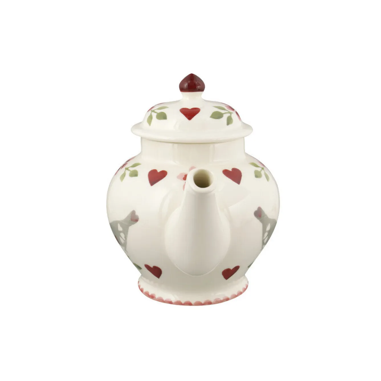 Emma Bridgewater Lovebirds 3 Mug Teapot- Tea|Teapots