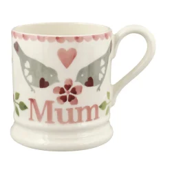 Emma Bridgewater Lovebirds Mum 1/2 Pint Mug- Mother's Day|Mother's Day
