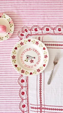 Emma Bridgewater Lovebirds True Love  8 1/2 Plate- Valentine's Day|Plates