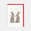 Lottie Murphy 'Love Is In The Hare' Hare Valentine's Card- Valentine's Day