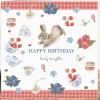 West Country Designs 'Lovely Daughter' Gingham Picnic Birthday Card- Greeting Cards