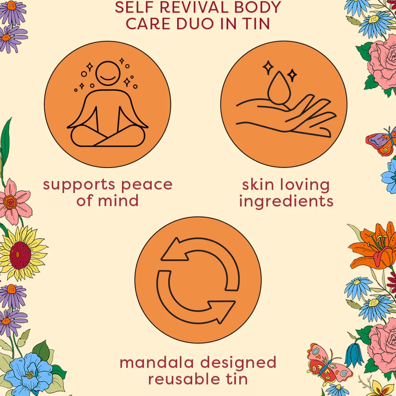 Heathcote & Ivory Love Revival Pampering Bodycare Duo Tin- Soaps & Lotions
