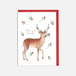 Lottie Murphy 'Love You Deerly' Valentine's Card- Valentine's Day