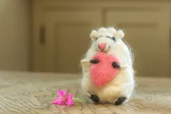 Sew Heart Felt Loving Lottie Sheep Holding a Heart- Valentine's Day|Children