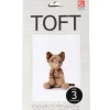 Toft Crafts Lulu the Red Tabby Cat Crochet Kit- Crafts