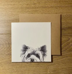 Katherine Sheard Designs Mabel Terrier Greetings Card- Greeting Cards
