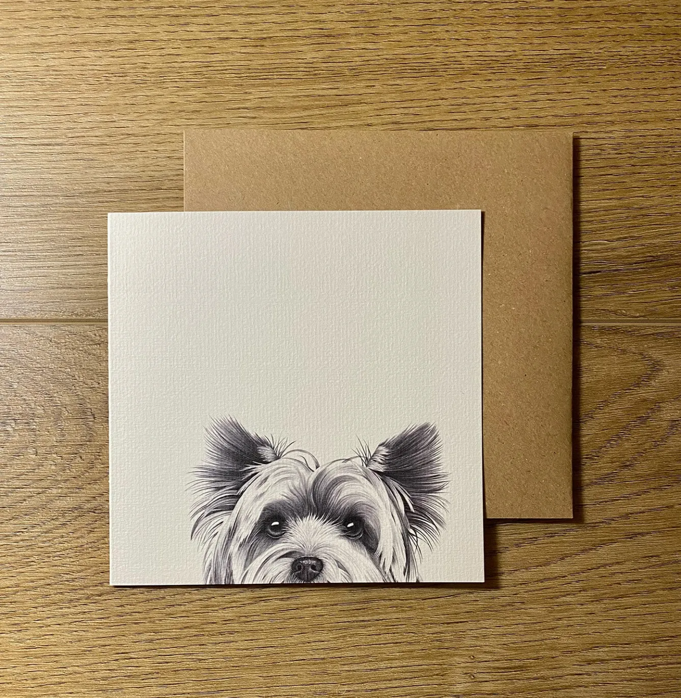 Katherine Sheard Designs Mabel Terrier Greetings Card- Greeting Cards