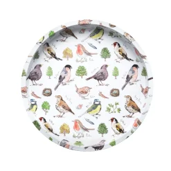 Elite Tins Madeleine Floyd Bird Song Deepwell Tin Tray- Trays|Trays