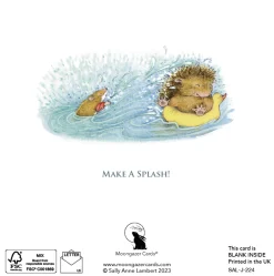 Moongazer Cards Make a Splash Greeting Card- Greeting Cards