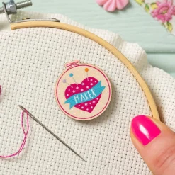 Hawthorn Handmade Maker Pincushion Magnetic Needle Holder- Crafts