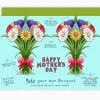 Yeti Make Your Own Bouquet Mother's Day Card- Mother's Day|Mother's Day