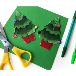 Yeti Make Your Own Christmas Tree Card- Christmas|Greeting Cards