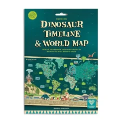 Clockwork Soldier Make Your Own Dinosaur Timeline & World Map by- Novelty|Crafts