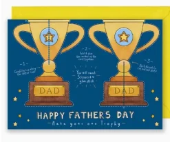 Yeti Make Your Own Trophy Father's Day Card- Father's Day|Greeting Cards