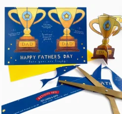 Yeti Make Your Own Trophy Father's Day Card- Father's Day|Greeting Cards