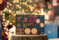 Dapple & Dot Make Your Own Wooden Spiced Orange Christmas Garland- Christmas
