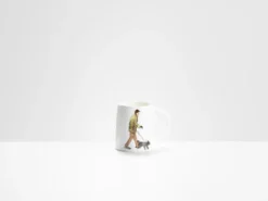 Helen Beard Man and Dog Mug- Whimsical|Pets