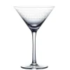 The Vintage List Martini Glass with Ovals Design by- Glassware