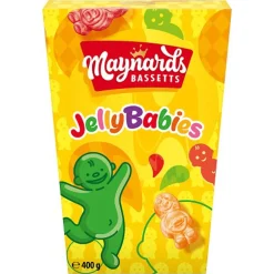 Tea & Biscuits Maynards Bassetts Jelly Babies Carton 350g- Holiday Treats|Christmas