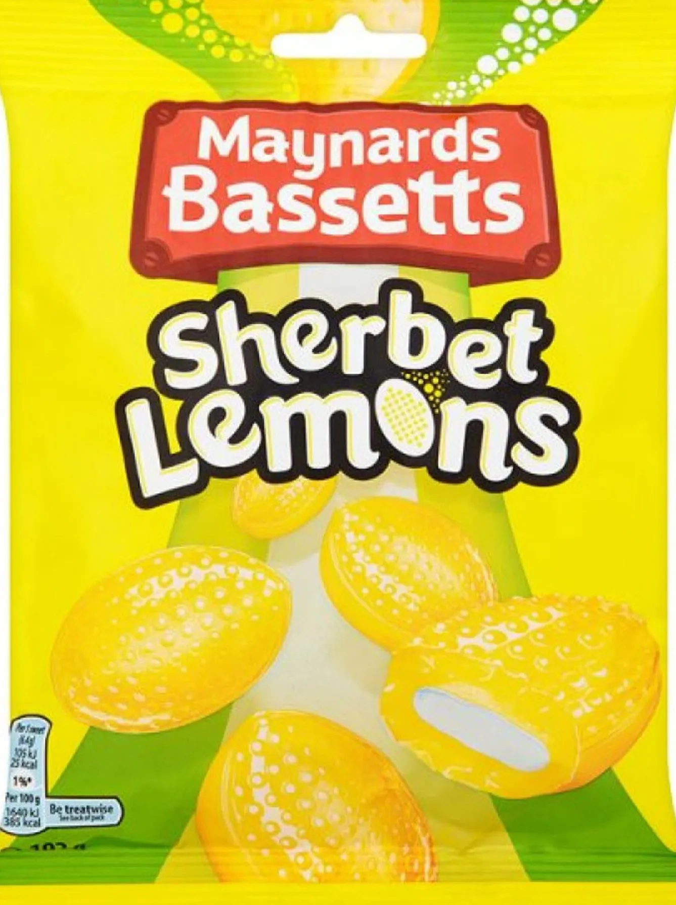 Tea & Biscuits Maynards Sherbet Lemons 190g- Tea|Sweets/Candy