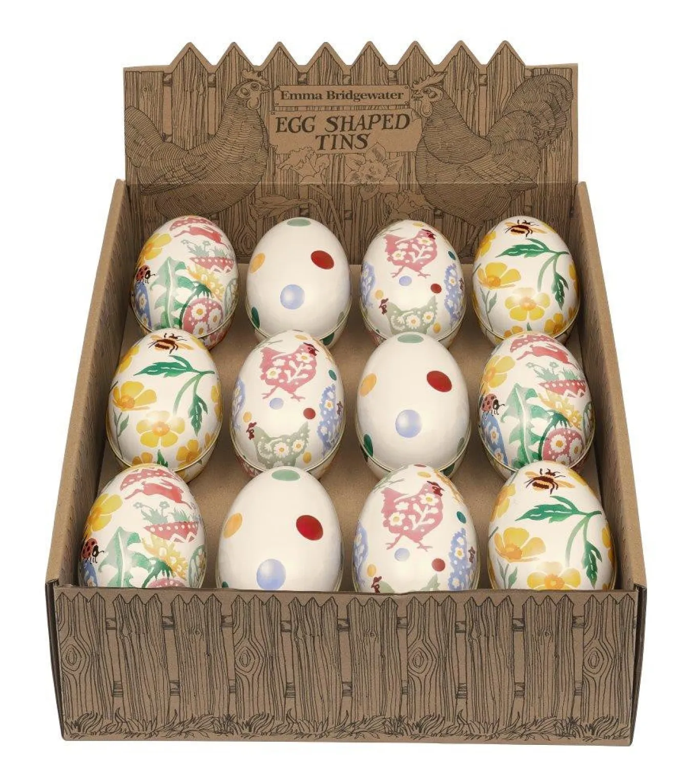 Emma Bridgewater Medium Tin Easter Eggs- Easter|Seasonal