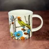 Repeat Repeat Menagerie Birds White Bone China Mug- Animals|Animals