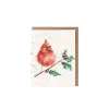 Wrendale Designs 'Merry and Bright' Cardinal Gift Enclosure Card- Christmas Cards|Christmas